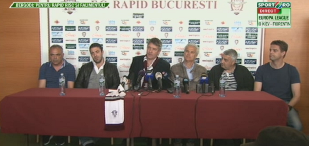 Bergodi, prezentat oficial la Rapid: 