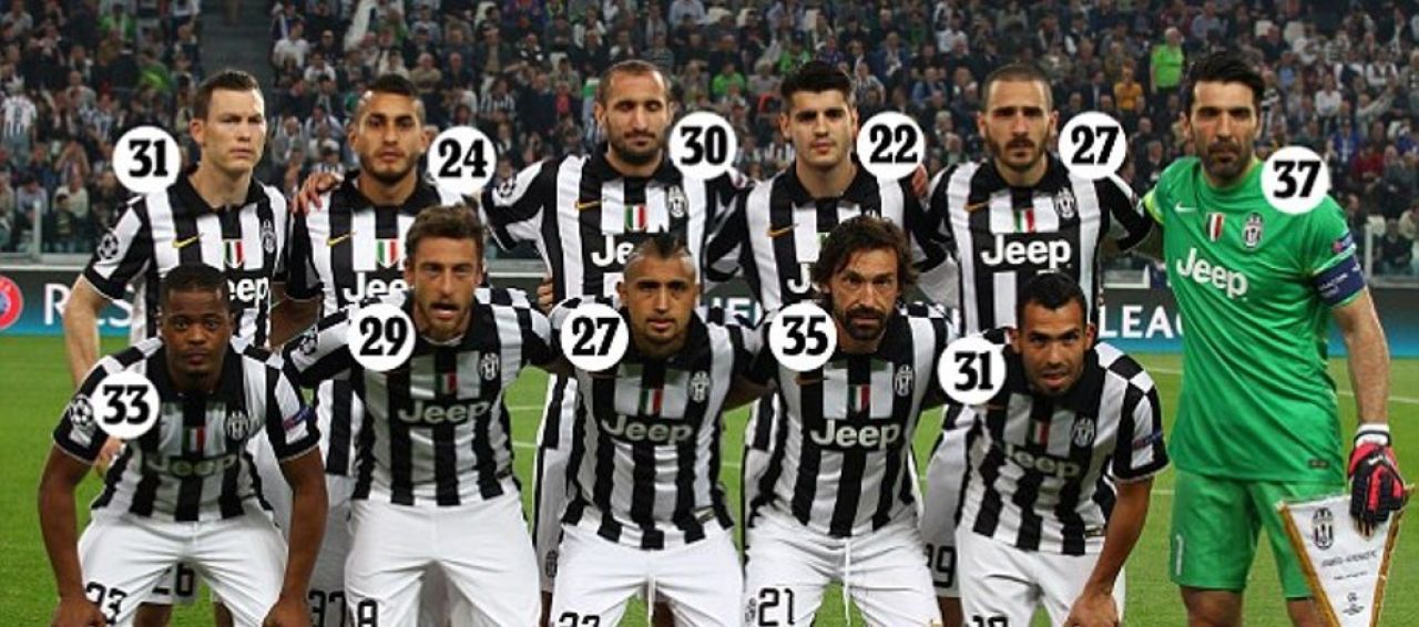 Ultima oara cand o echipa atat de batrana juca in UCL lua trofeul. Iar Chivu era in teren. Performanta fantastica pentru Juventus_3