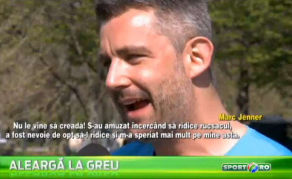 Un englez alearga pentru copiii din Romania! Gestul superb al unui britanic indragostit de tara noastra: VIDEO