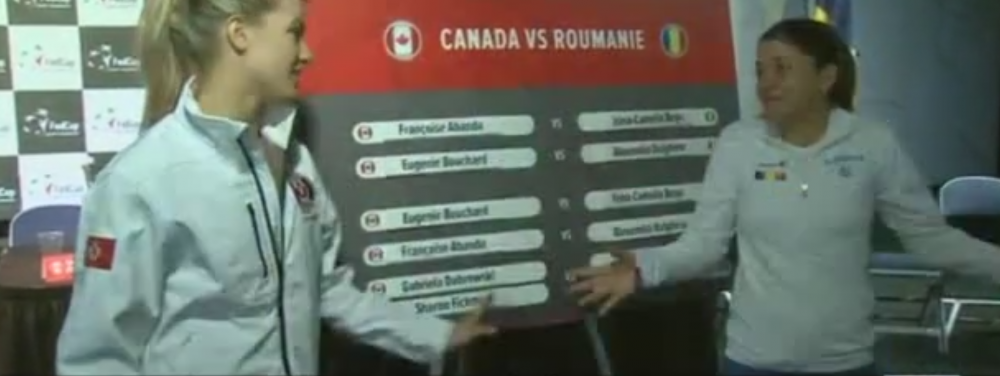 Hora bucuriei la Montreal! Romania e dupa 23 de ani in GRUPA MONDIALA, dupa o victorie superba cu Canada, 3-1. Mitu a batut-o cu LACRIMI in ochi pe Bouchard, Dulgheru a castigat in DECISIV
