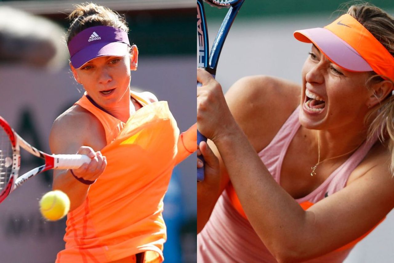 FOTO Intalnire SOC intre Halep si Sharapova! Primul duel a avut deja loc! Cum au reactionat cele doua rivale cand s-au vazut_4