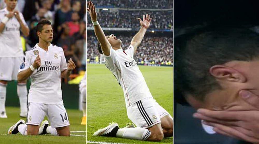 A intrat, a marcat, a PLANS. Scene EMOTIONANTE pentru Chicharito dupa golul cu Atletico! A plans ca un copil pe banca_3