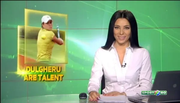 E talentata la desen, danseaza ca Michael Jackson si il imita pe Harry Potter :) Interviu cu Alexandra Dulgheru, eroina de la FedCup
