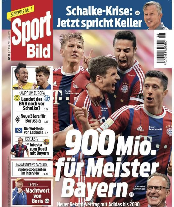 Afacerea de 900 de mil euro incheiata de Bayern. Contractul care ii asigura DOMINATIA totala in Germania si in topul Europei