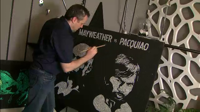 Cadoul superb venit din Romania pentru MECIUL SECOLELOR. Cum i-a impresionat Pacquiao pe Mihaela Radulescu si Felix Baumgartner