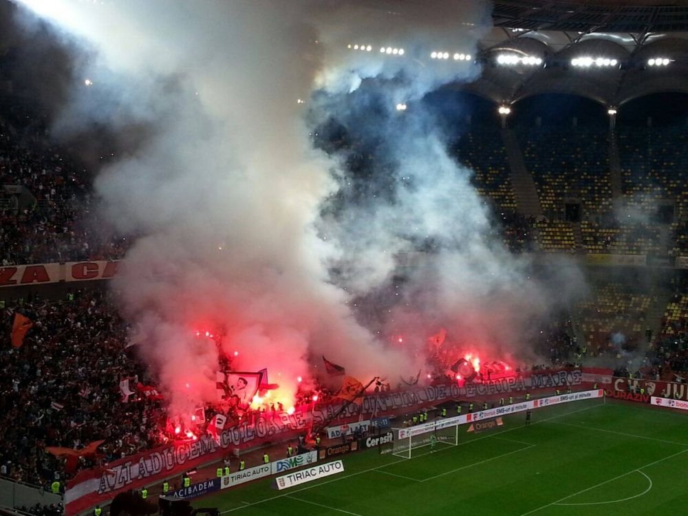 NEBUNIE! Dinamovistii pot fi SUSPENDATI dupa ce au facut la Derby! Ultrasii de la Dinamo au intarziat partida minute bune! FOTO_7