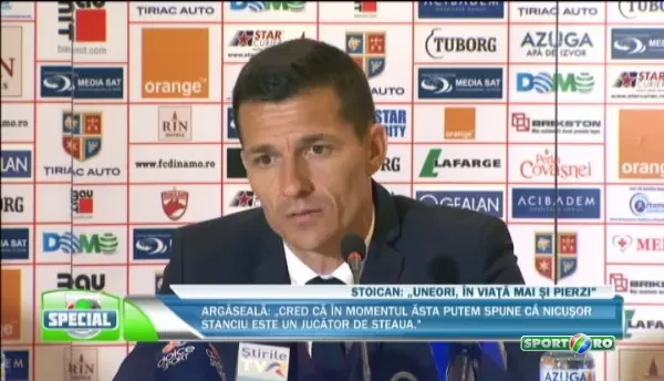 Cum a FENTAT Galca subiectul viitorului sau la Steaua: "Nu e o situatie prea placuta! De cand a inceput sezonul se spune asta"