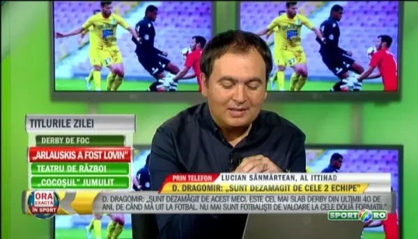 Stanciu e minunat! Cand am plecat de la Steaua l-am vazut in locul meu Sanmartean a dezvaluit problemele reale ale lui Stanciu