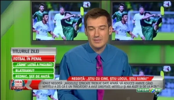 "Daca nu e la prima abatere, de ce l-a mai luat Dinamo?" Argaseala raspunde direct acuzatiilor ca Barboianu a jucat pentru Steaua