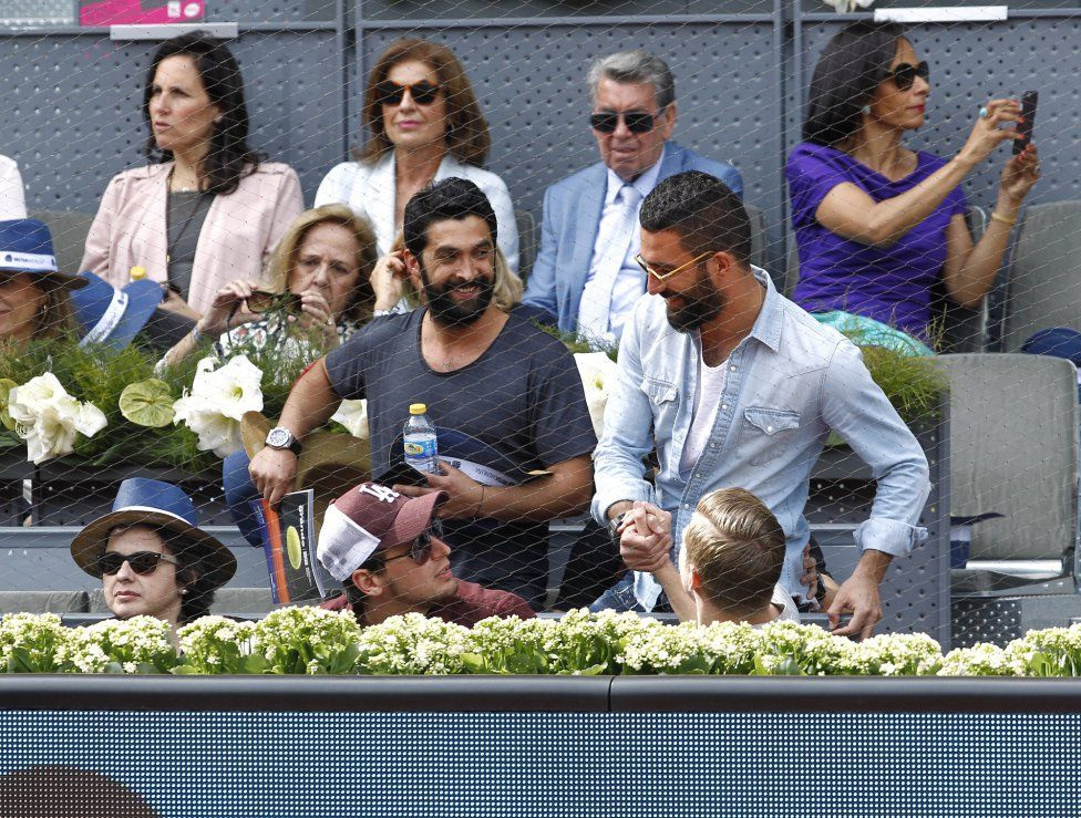 Imaginile zilei la Madrid. Tiriac a urmarit meciul lui Nadal impreuna cu Cristiano Ronaldo si alti jucatori de la Real