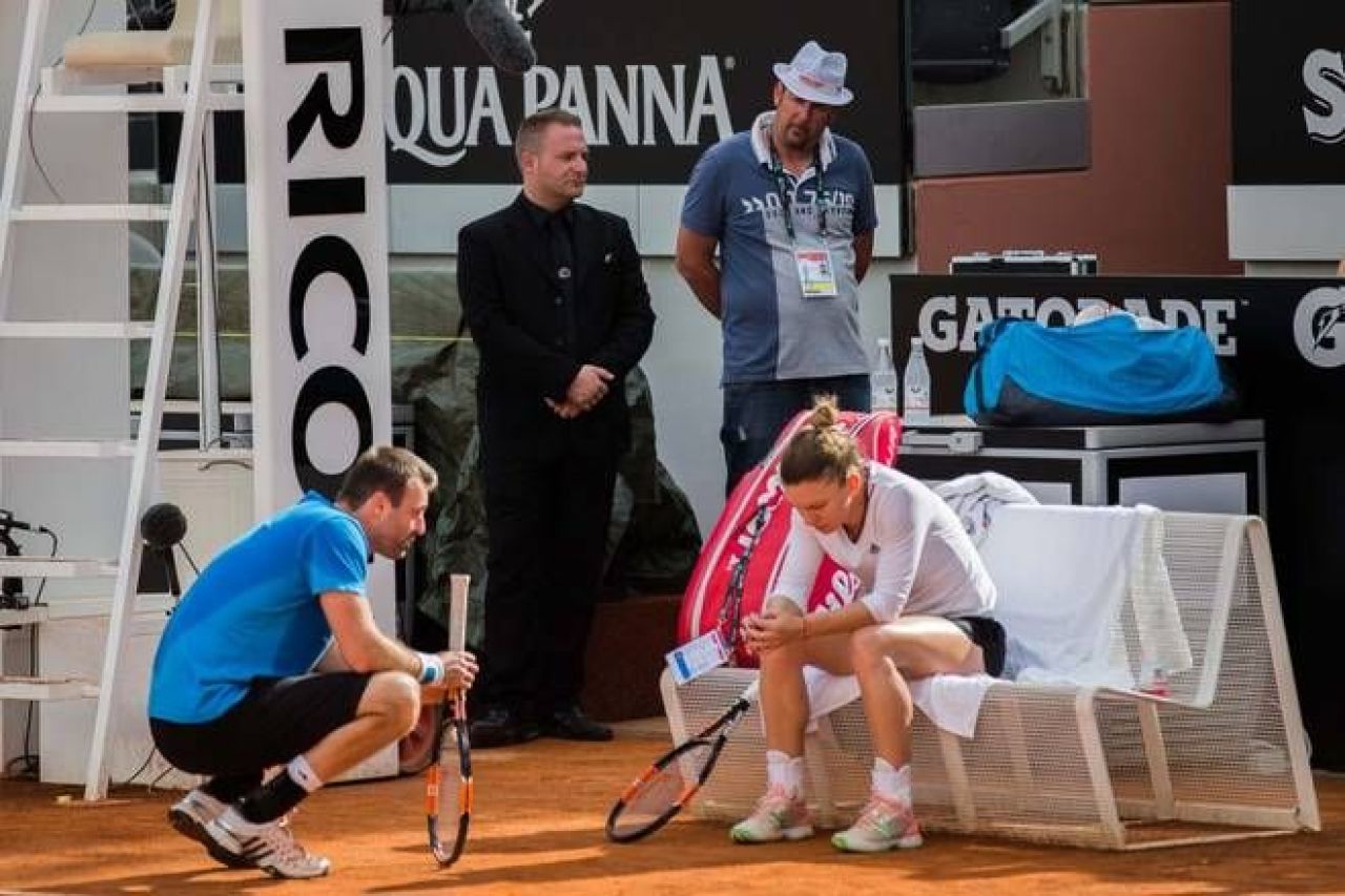 Organizatorii turneului de la Roma au reactionat dupa amenintarile primite de Simona Halep! Romanca, pazita la fiecare pas: FOTO_1