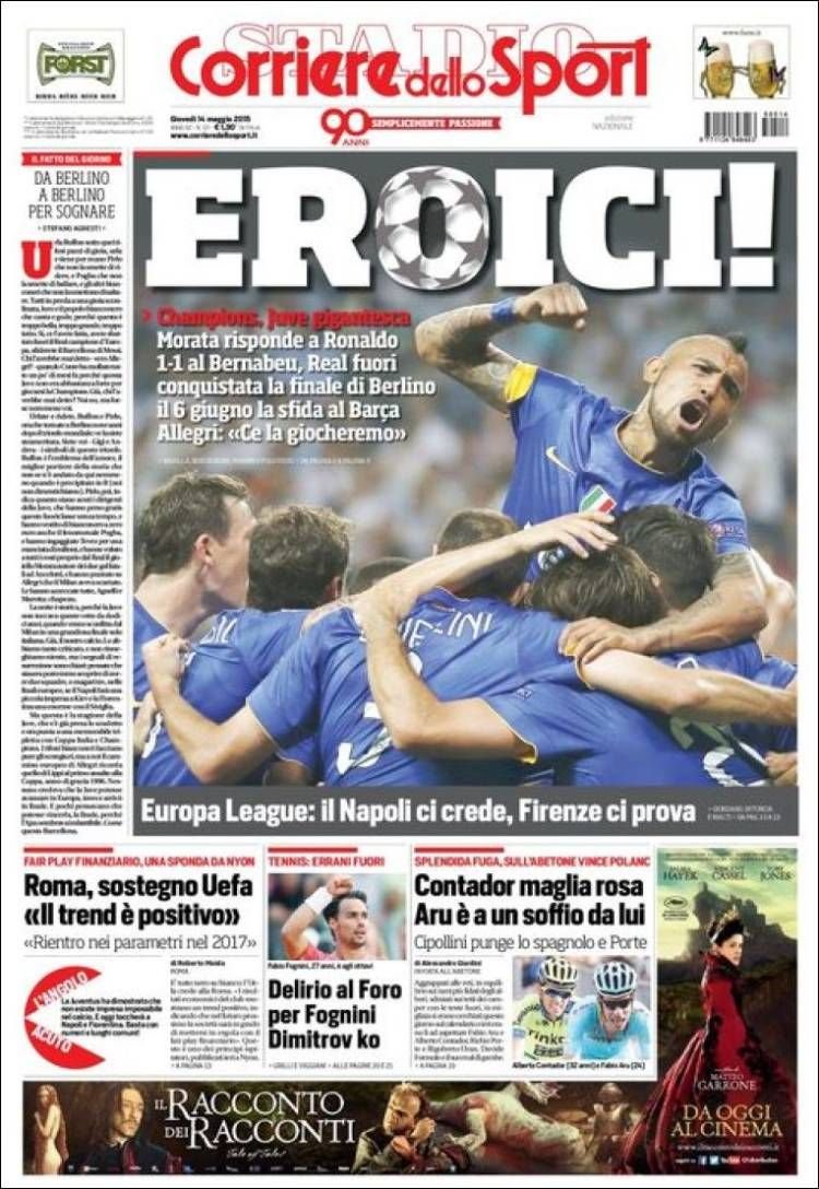 SHOW total dupa ce Juve a ajuns in finala Ligii! Ce scrie presa si ce s-a intamplat pe strazile din Torino!_3