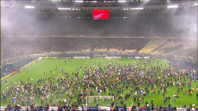 Imaginile fabuloase pentru care Dnipro ar putea sa plateasca pentru calificarea in finala Europa League. Ce au facut fanii