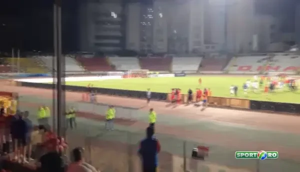 SCENE DE VIS pentru Dinamo dupa un gol incasat in ultimul minut! Ce gest au facut suporterii din Stefan cel Mare! VIDEO