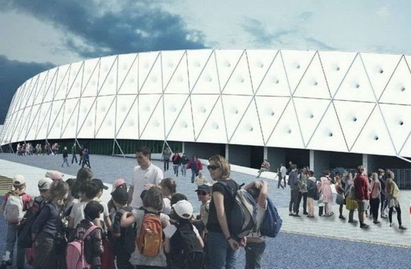 Cum va arata noua ARENA de 20 de milioane de la Targu Jiu. Capacitate de 15.000 de locuri cu tribune acoperite. FOTO_4