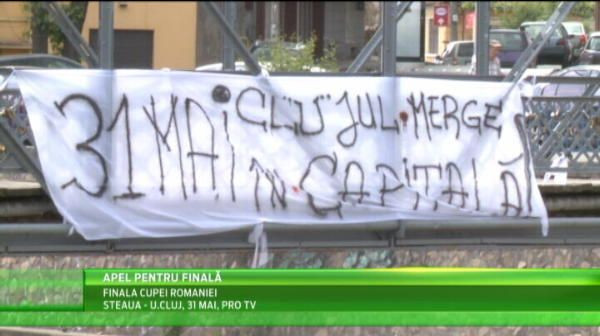 Clujul e gata sa INVADEZE Bucurestiul! Cate bilete s-au dat pentru finala cu Steaua de pe National Arena