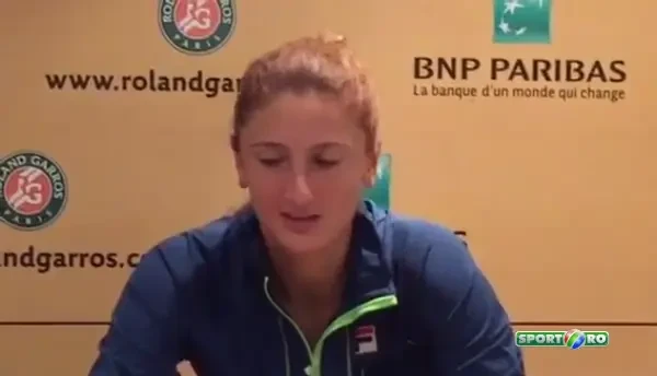 Irina Begu, conferinta de presa dupa victoria cu Mattek-Sands