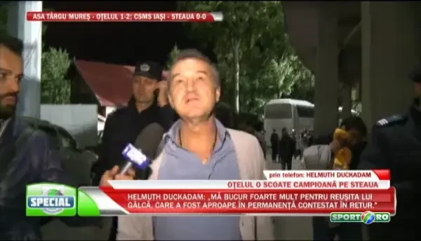 Prima reactie a lui Gigi Becali dupa ce a castigat titlul 26 cu Steaua! VIDEO