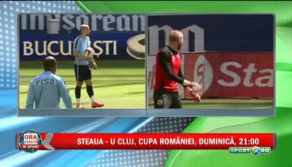 Antrenamentul de ADIO al lui Galca! Ultimele imagini cu antrenorul Stelei inaintea finalei de DESPARTIRE. VIDEO