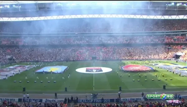 Imagini incredibile de pw Wembley de la finala Cupei Angliei! Fotbalul nu a fost niciodata mai frumos