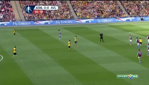 Parada fabuloasa a lui Given la prima sansa de gol a lui Arsenal