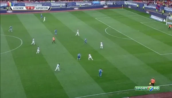 Moment senzational reusit de Adi Ilie pe National Arena! Cum a marcat al doilea gol al sau in meciul de legenda