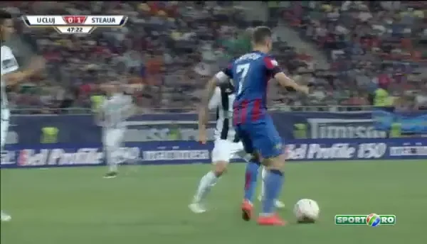 Magia lui Sanmartean a revenit la Steaua! Pasa GENIALA la golul lui Rusescu! Executia unicului jucator transferat de Galca. VIDEO