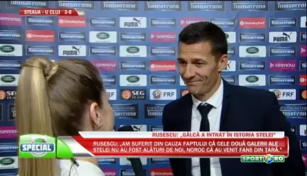 CuPA, Costel | Galca, prima reactie dupa ce a cucerit prima TRIPLA din istoria Stelei! Antrenorul si-a luat la revedere de la jucatori si fani