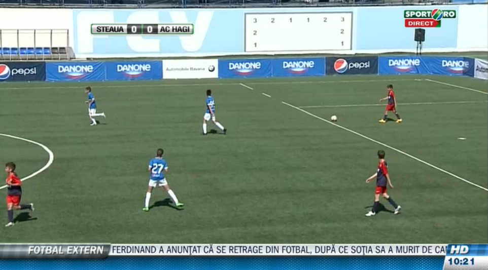 ACADEMIA HAGI castiga CUPA HAGI si merge la Mondialul din Maroc dupa ce o DISTRUGE pe Dinamo in finala cu 5-0! VIDEO cu golurile fantastice