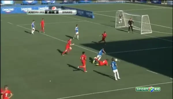Academia Hagi 3-0 Dinamo: George Dragomir reuseste dubla