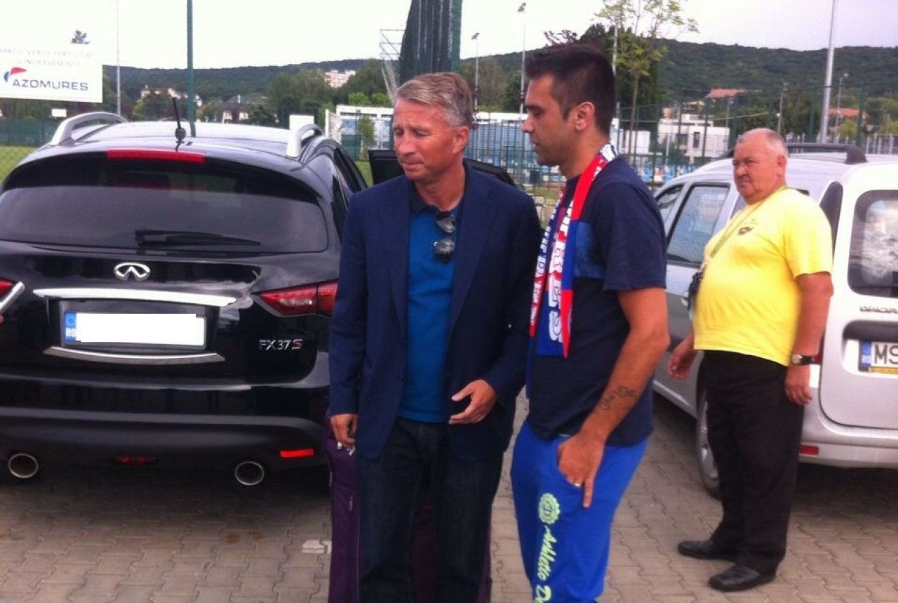Secunzii lui Dan Petrescu au ajuns la Tg. Mures! Prima reactie a lui Petrescu: