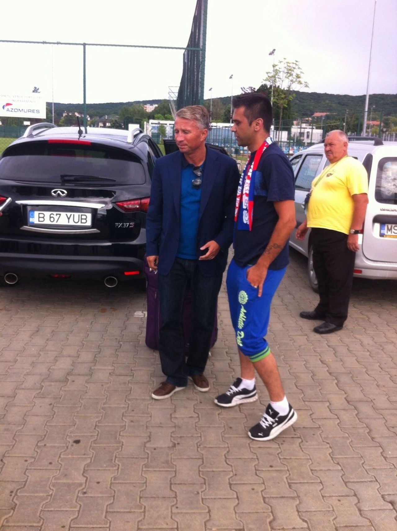 Secunzii lui Dan Petrescu au ajuns la Tg. Mures! Prima reactie a lui Petrescu: