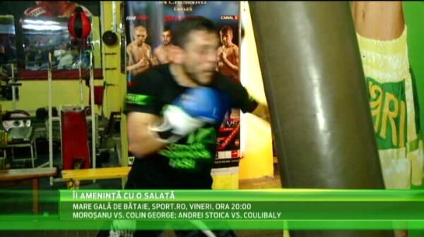 El e NOUL MOROSANU! Nimanui nu-i vine sa creada cum il cheama. Luptatorul care se pregateste sa RUPA TOT in ring