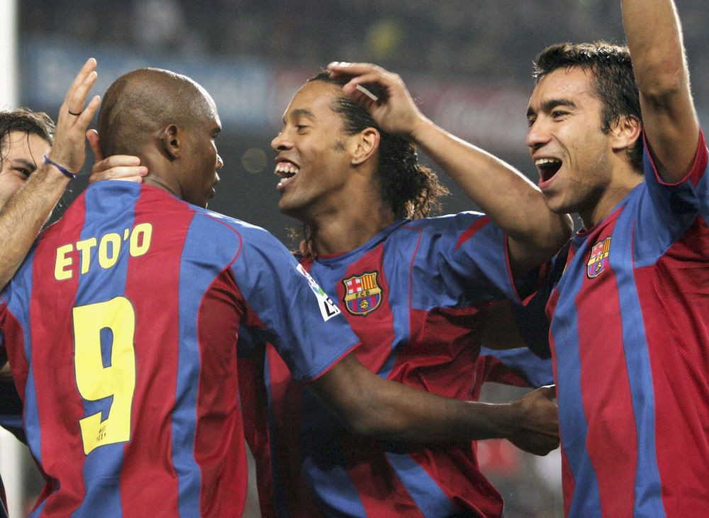 Oamenii care i-au adus o Liga Barcei, din nou impreuna! Transferuri FABULOASE reusite de o echipa anonima. Unde vor juca Eto o si Ronaldinho