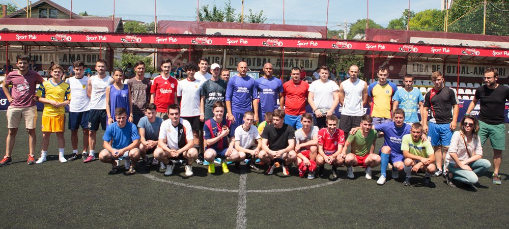 (P) Afla cum a fost la maratonul de fotbal fara rosu din Iasi, unde Costel Galca a facut spectacol!_4