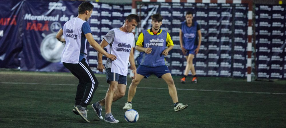 (P) Afla cum a fost la maratonul de fotbal fara rosu din Iasi, unde Costel Galca a facut spectacol!_7