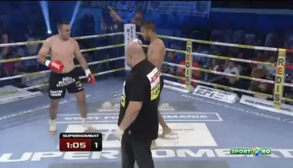 Ciobanu a dansat in fata adversarului sau!