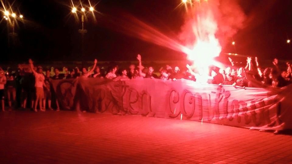 Scene SENZATIONALE in Bucuresti! Fanii Rapidului au APRINS centrul orasului. Ce au facut de ziua clubului_2