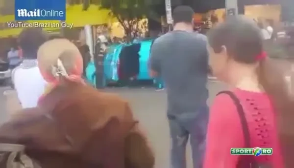 E INCREDIBIL ce a patit un sofer care a parcat pe locul special al persoanelor cu handicap! VIDEO FABULOS