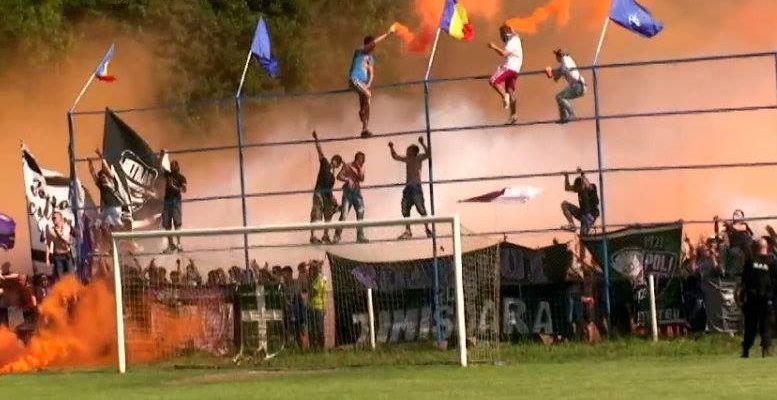 FOTO | Sarbatoare la Timisoara! Banatenii au echipa in Liga I, dar continua sa sprijine 