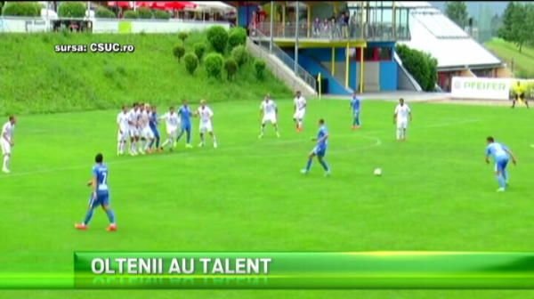CSU Craiova a marcat doua goluri FABULOASE in ultimul amical! Fazele care i-au paralizat pe adversari. VIDEO