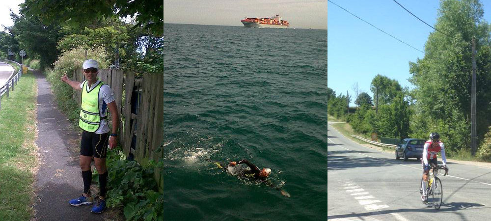 A intrat in istorie! PRIMUL ROMAN care a traversat Canalul Manecii inot a terminat ultra triatlonul Londra - Paris!_3