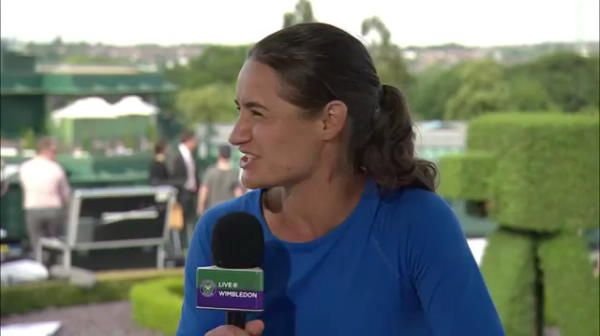 Sunt smechera, UNICA! Monica Niculescu a facut SHOW cu Mats Wilander la Wimbledon! VIDEO