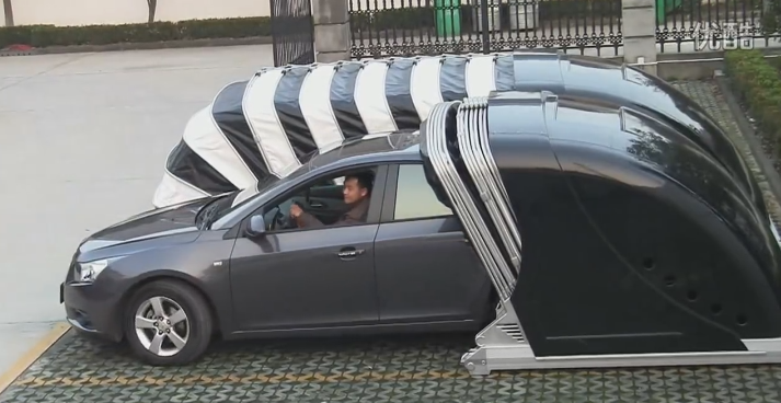 VIDEO SENZATIONAL! Milioane de soferi din Romania vor asa ceva! Nu mai ai nevoie de garaj daca faci asta