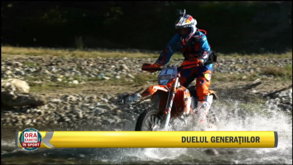 DUELUL GENERATIILOR. Jonny Walker a castigat a doua zi de offroad la Red Bull Romaniacs