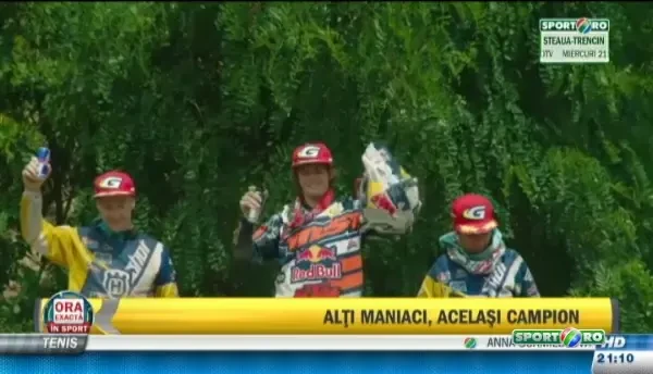 Motociclistii din cel mai dur raliu din lume au avut de invatat de la Nadia: si-au dat examenul la barna! VIDEO