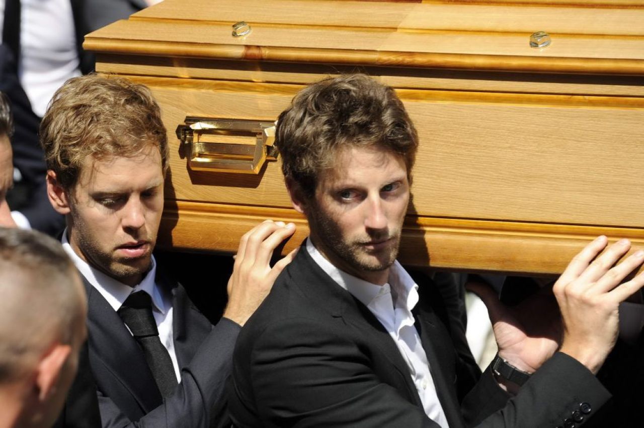 Imagini DUREROASE! Formula 1 si-a luat adio de la Jules Bianchi, pilotul care a murit dupa 9 luni de coma. FOTO_2