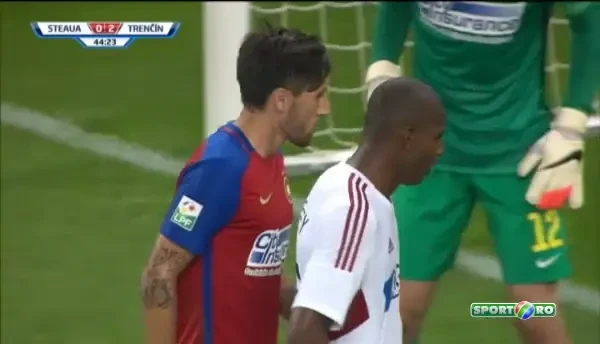 Stelistii, dominati si pe teren si in tribuna! Slovacii au avut GALERIE pe stadionul suspendat al Stelei! VIDEO