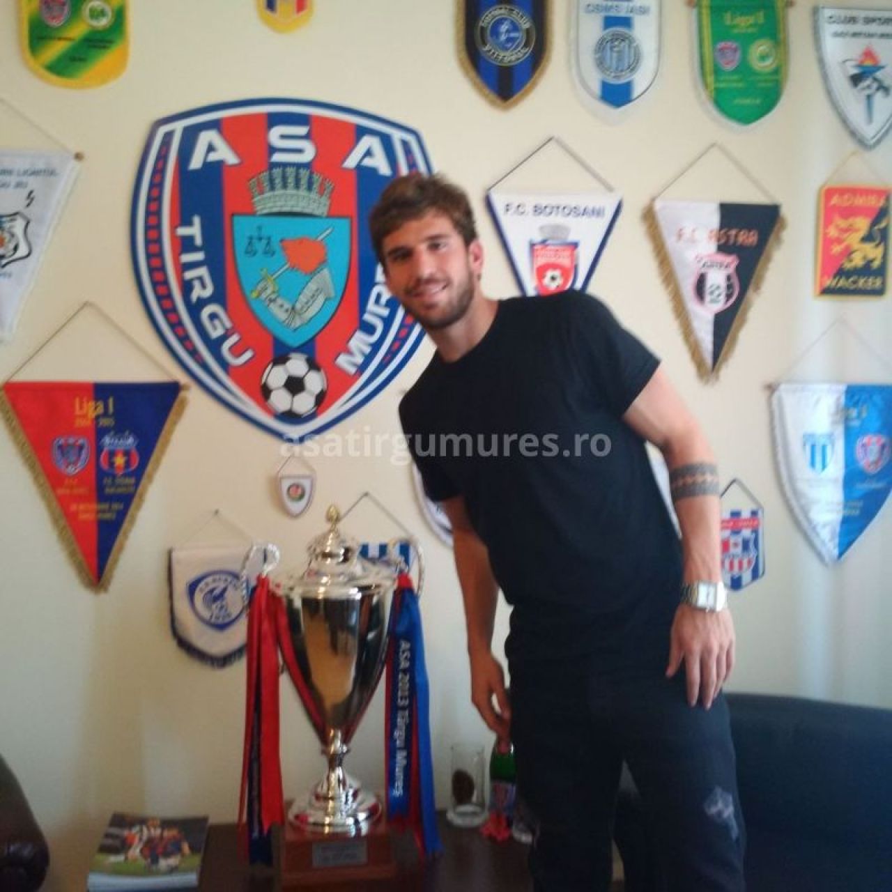 Ultimul transfer reusit de ASA Targu Mures! Jucatorul din Argentina rezentat pe site-ul oficial_1