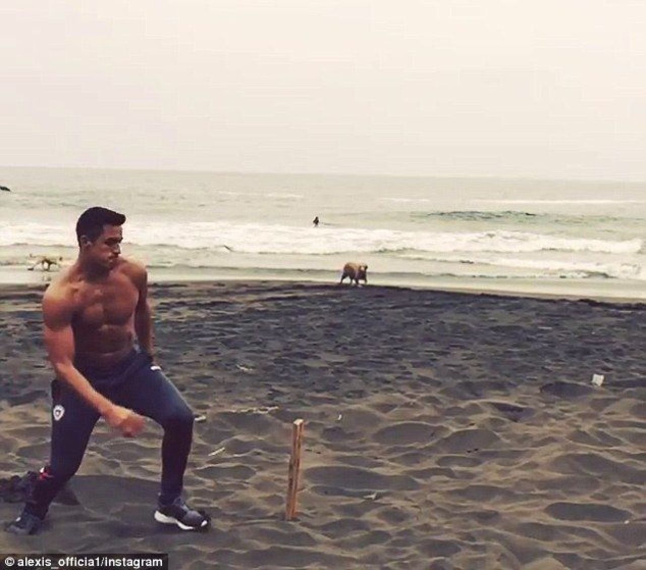 Fizicul incredibil cu care Alexis Sanchez se intoarce la Arsenal din vacanta! Imagini SPECTACULOASE_4